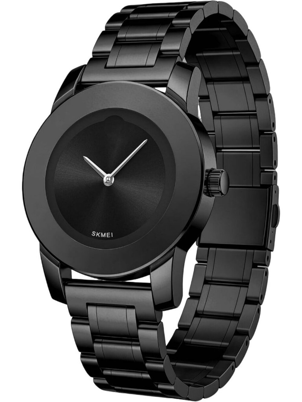 Elegant Minimalist Women's Quartz Watch - Gold Stainless Steel with Diamond